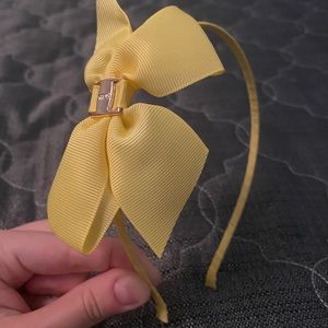 🎀2/8$🎀 yellow ribbon headband